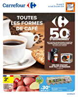 Toutes les formes de café des magasins Carrefour Valable du 15 au 28 octobre 2024