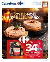 Joyeux noël & meilleurs prix chez Carrefour Valable du 03 au 16 décembre 2024