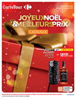 Joyeux noel & meilleurs prix des magasins Carrefour Valable du 05 novembre au 31 décembre 2024