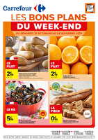 “les bons plans du week-end” des magasins Carrefour Valable du 22 au 24 novembre 2024