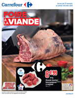 Foire à la viande chez Carrefour Valable du 27 novembre au 07 décembre 2024