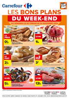 “les bons plans du week-end” chez Carrefour Valable du 22 au 24 novembre 2024