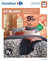 Le blanc, des collections inspirantes chez Carrefour Valable du 26 décembre 2024 au 13 janvier 2025