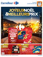 Joyeux noël et meilleurs prix chez Carrefour Valable du 10 au 31 décembre 2024