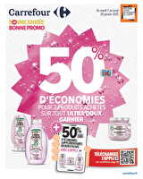 Bonne année, bonne promo  chez Carrefour Valable du 07 au 20 janvier 2025