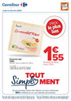  feuillet digital simpl' carrefour chez Carrefour Valable du 25 février au 24 mars 2025