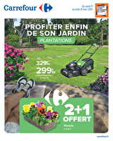 Profiter enfin de son jardin chez Carrefour Valable du 11 au 24 mars 2025