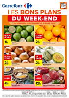 Les bons plans du week-end des magasins Carrefour Valable du 14 au 16 mars 2025