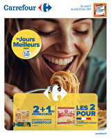 Les jours meilleurs avec les produits carrefour chez Carrefour Valable du 11 au 24 mars 2025