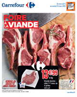 Foire a la viande chez Carrefour Valable du 05 au 15 mars 2025