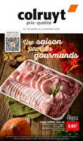 Une saison pour les gourmands chez Colruyt Valable du 29 octobre au 02 novembre 2025