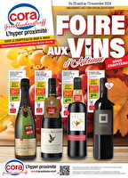 Foire aux vins d'automne chez Cora Valable du 29 août au 13 novembre 2024