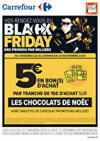 Vos rendez-vous  du black friday chez Cora Valable du 22 novembre au 01 décembre 2024