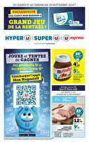 Les prix bas dans votre magasin chez Hyper U Valable du 17 au 29 septembre 2024