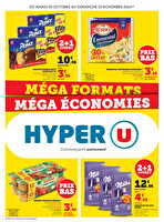 Super formats super économies des magasins Hyper U Valable du 29 octobre au 10 novembre 2024