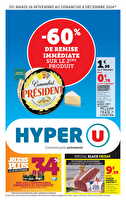 Les prix bas de la semaine chez Hyper U Valable du 26 novembre au 08 décembre 2024