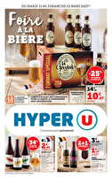 Foire à la bière chez Hyper U Valable du 11 au 23 mars 2025