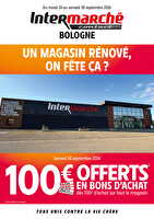 Un magasin rénové, on fête ça ?  chez Intermarché Valable du 24 au 28 septembre 2024