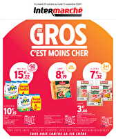 En gros c'est moins cher chez Intermarché Valable du 29 octobre au 11 novembre 2024