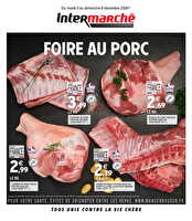 Foire au porc chez Intermarché Valable du 03 au 08 décembre 2024