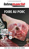 Foire au porc chez Intermarché Valable du 03 au 08 décembre 2024