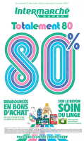 80% remboursés en bon d'achat sur le rayon soin du linge chez Intermarché Valable du 27 décembre 2024 au 05 janvier 2025