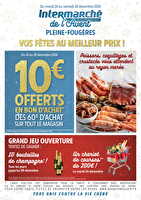 Flyer festif chez Intermarché Valable du 24 au 28 décembre 2024