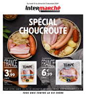 Spécial choucroute chez Intermarché Valable du 10 au 15 décembre 2024