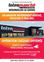 Un magasin rénové, à prix bas. chez Intermarché Valable du 10 au 14 décembre 2024