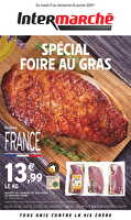 Foire au gras chez Intermarché Valable du 21 au 26 janvier 2025