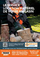 Location materiel brico e.leclerc des magasins Leclerc Valable du 11 avril 2024 au 25 avril 2025