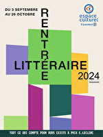 Guide rentrée littéraire des magasins Leclerc Valable du 03 septembre au 26 octobre 2024