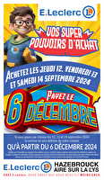 Tract du 12 au 22 septembre des magasins Leclerc Valable du 12 au 22 septembre 2024