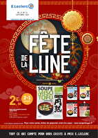 Fete de la lune des magasins Leclerc Valable du 10 au 21 septembre 2024