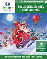 Jouets de noël gss des magasins Leclerc Valable du 15 octobre au 07 décembre 2024