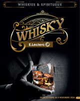 Foire aux whiskies des magasins Leclerc Valable du 29 octobre au 09 novembre 2024