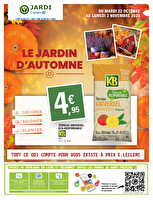 Jardin d'automne/toussaint des magasins Leclerc Valable du 22 octobre au 02 novembre 2024