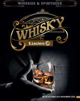 Foire aux whiskies des magasins Leclerc Valable du 29 octobre au 09 novembre 2024