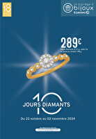 10 jours diamants octobre des magasins Leclerc Valable du 22 octobre au 02 novembre 2024