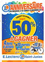 Catalogue anniversaire  chez Leclerc Valable du 13 au 23 novembre 2024