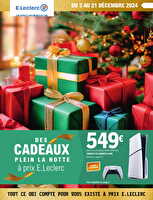 Special cadeaux des magasins Leclerc Valable du 03 au 21 décembre 2024