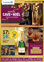 Special cave de noel chez Leclerc Valable du 10 au 24 décembre 2024