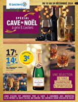 Special cave de noel chez Leclerc Valable du 10 au 24 décembre 2024