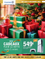 Special cadeaux chez Leclerc Valable du 03 au 21 décembre 2024