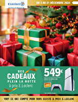 Special cadeaux chez Leclerc Valable du 03 au 21 décembre 2024