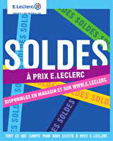 Soldes chez Leclerc Valable du 08 janvier au 04 février 2025