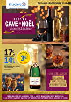 Special cave de noel chez Leclerc Valable du 10 au 24 décembre 2024