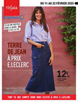 Rdv jeans 1  des magasins Leclerc Valable du 11 au 22 février 2025