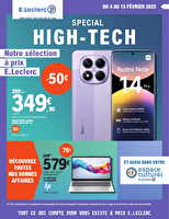 Spécial high tech chez Leclerc Valable du 04 au 15 février 2025