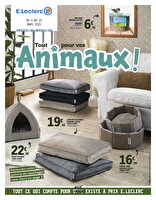 Animalerie chez Leclerc Valable du 04 au 15 mars 2025